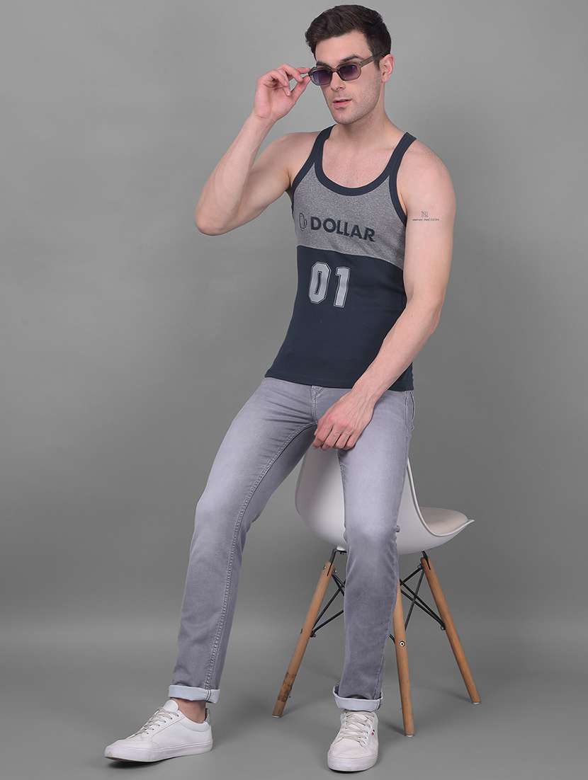 men pack of 3 color block scoop neck vest - 21970291 -  Standard Image - 3