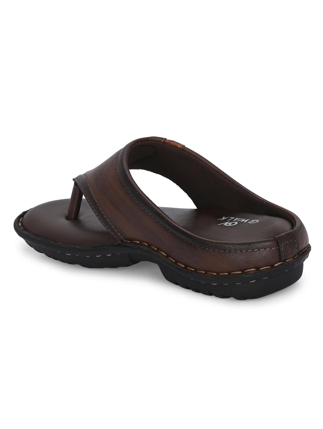 men solid toe separator sandal - 21970422 - Standard Image - 3