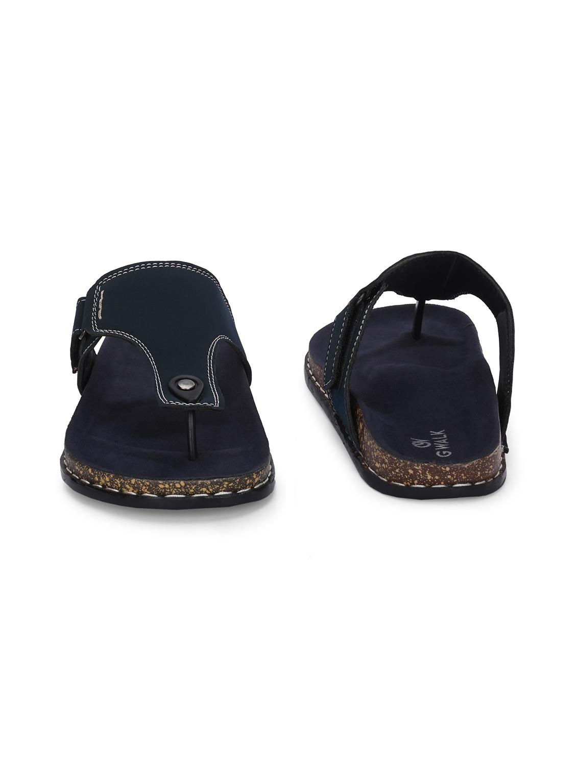 men solid toe separator sandal - 21970431 - Standard Image - 3