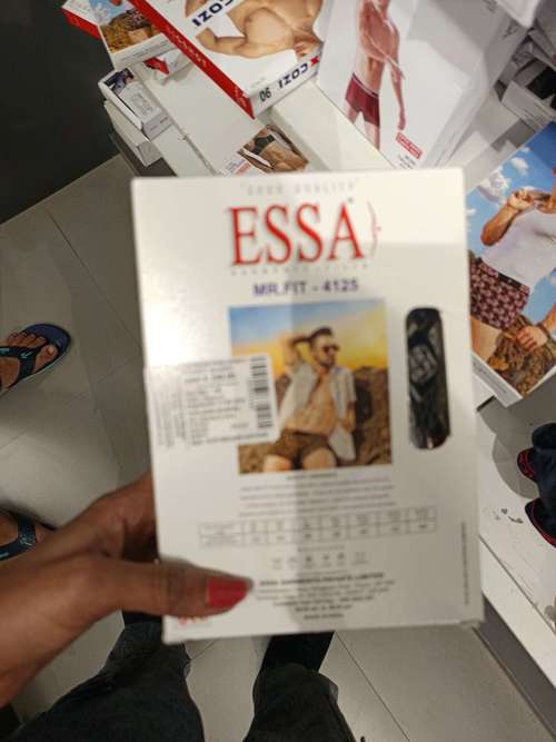 grey cotton spandex brief - 21970581 -  Standard Image - 0