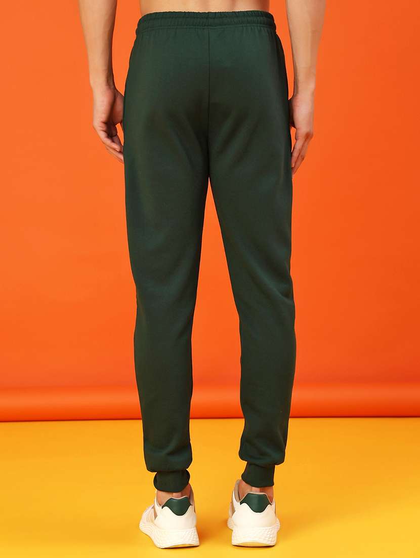 Men Solid Mid Rise Jogger - 21970630 -  Standard Image - 3