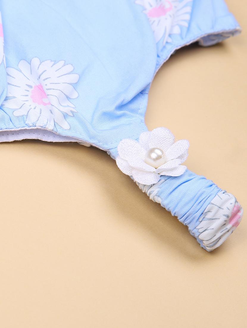 girls floral print shoulder strao co-ord set - 21970654 - Standard Image - 3