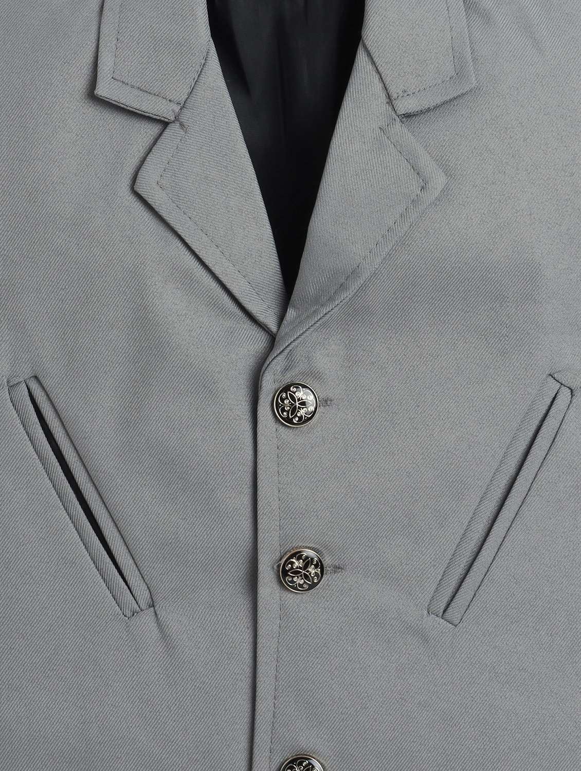 boys solid waistcoat and trouser set - 21970699 -  Standard Image - 5