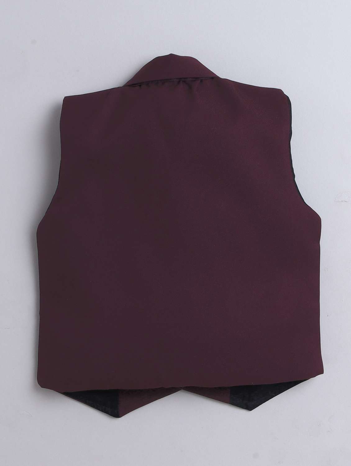 boys solid waistcoat and trouser set - 21970701 -  Standard Image - 3