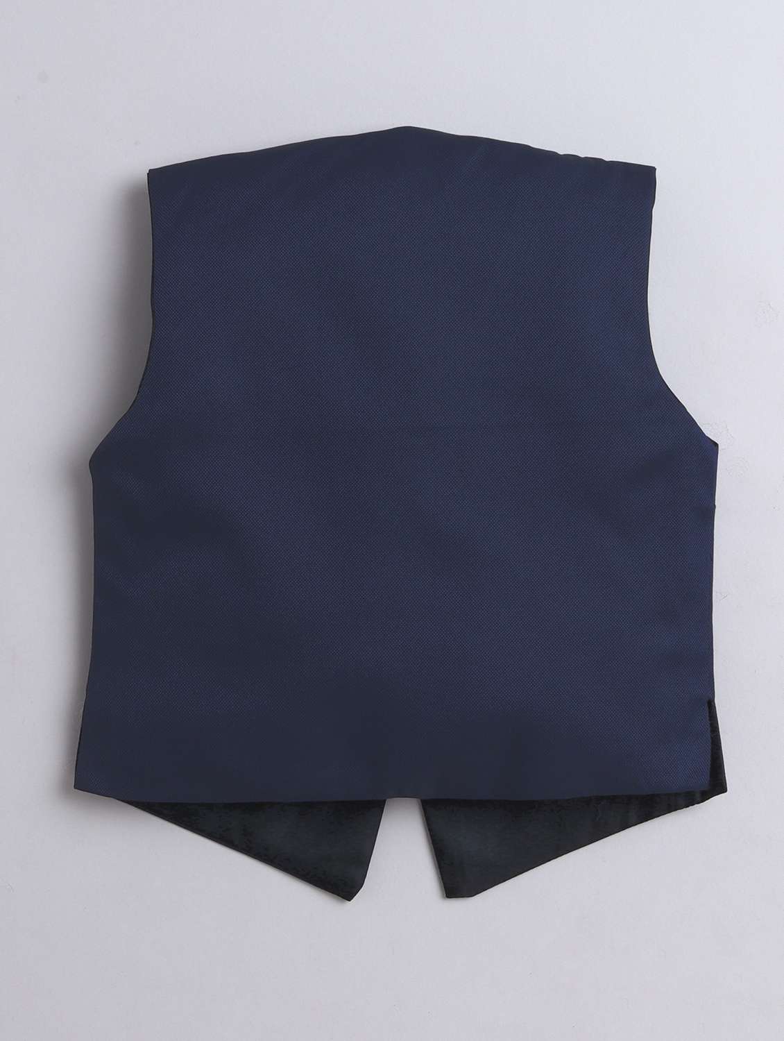 boys solid waistcoat and trouser set - 21970704 -  Standard Image - 3