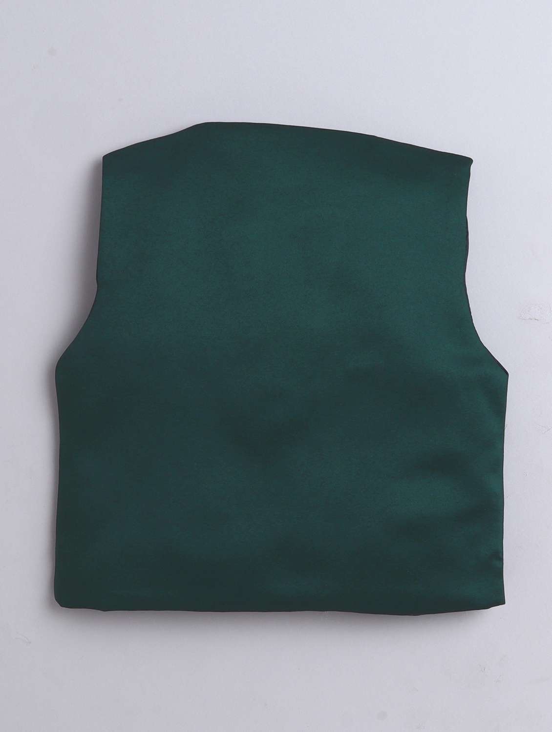 boys solid waistcoat and trouser set - 21970706 -  Standard Image - 3