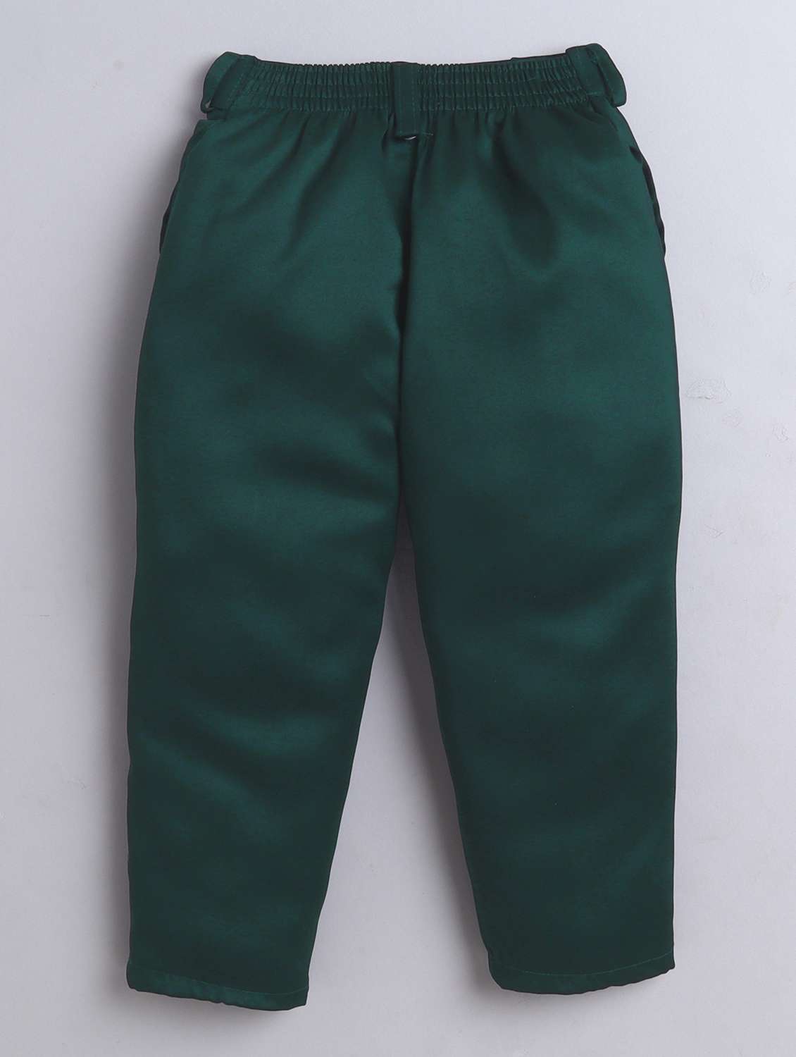 boys solid waistcoat and trouser set - 21970706 -  Standard Image - 5