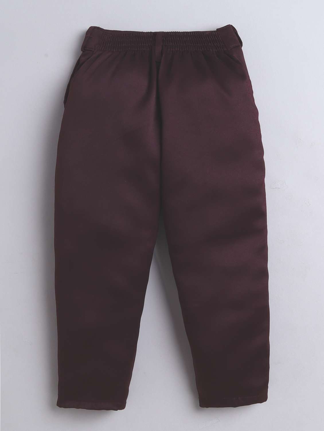 boys solid waistcoat and trouser set - 21970708 -  Standard Image - 5