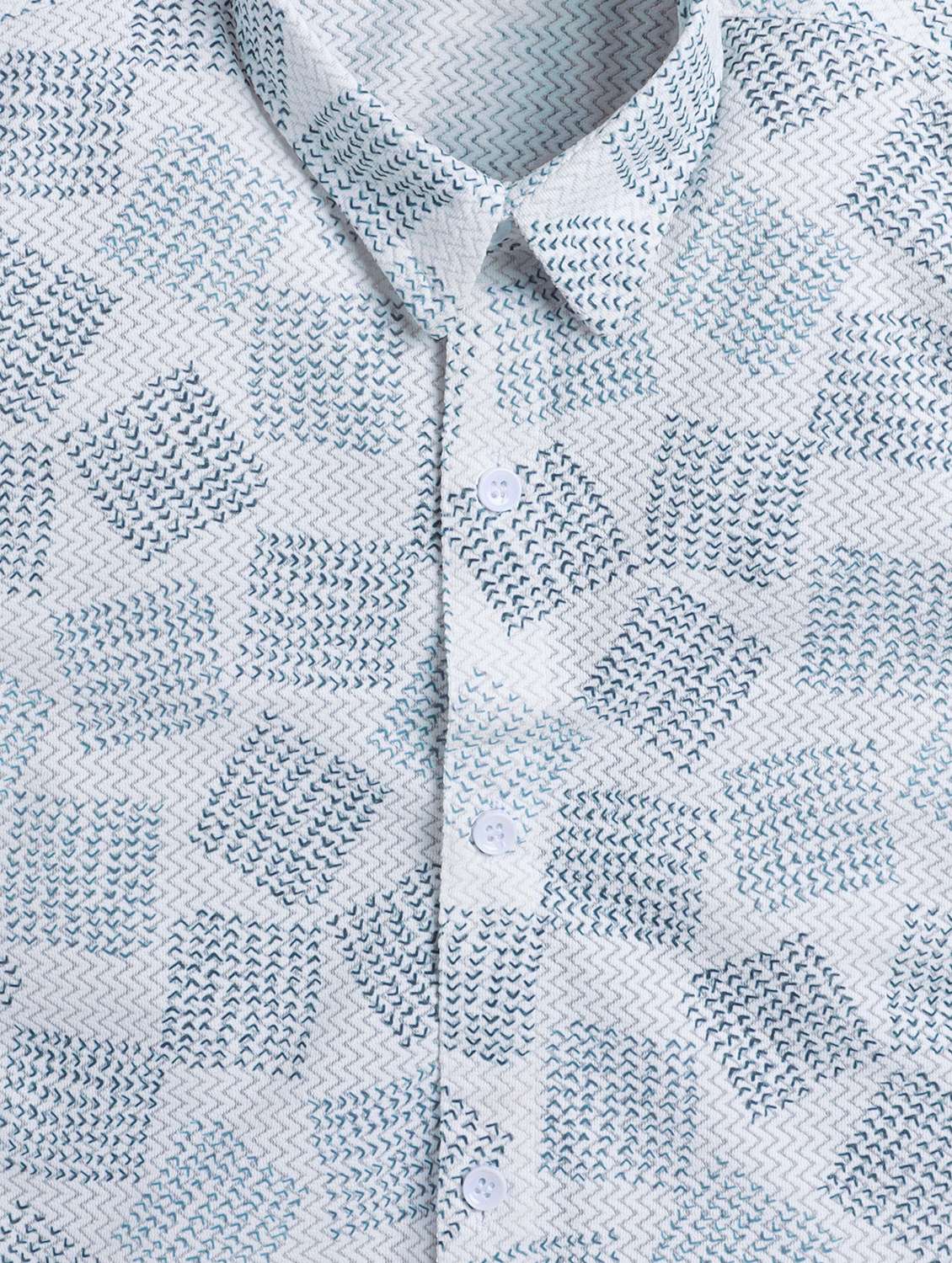 boys printed collarerd short sleeve shirt - 21970863 -  Standard Image - 3