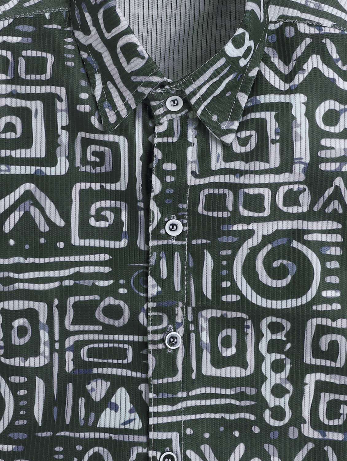 boys printed collarerd short sleeve shirt - 21970865 -  Standard Image - 3