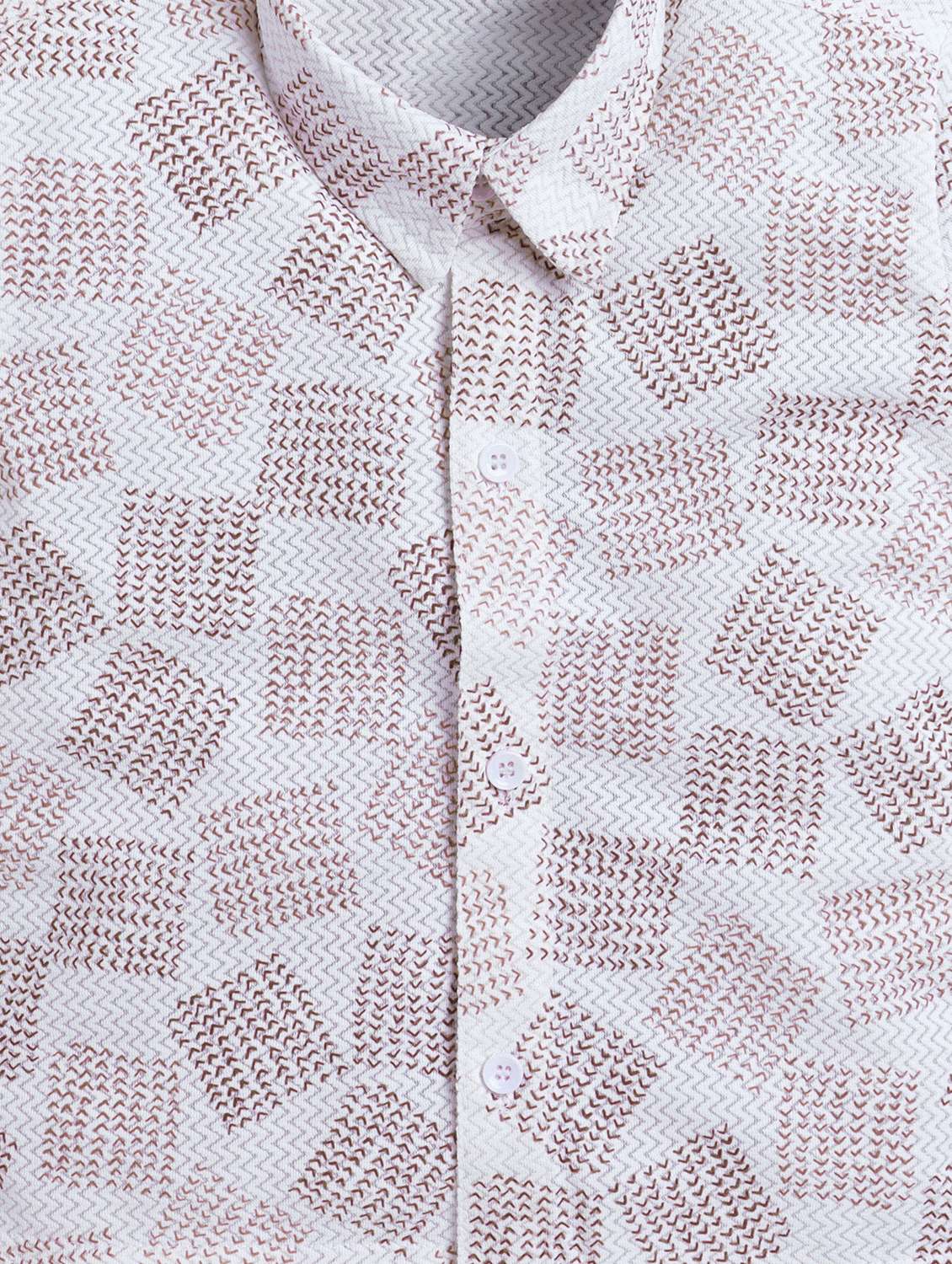 boys printed collarerd short sleeve shirt - 21970866 -  Standard Image - 3