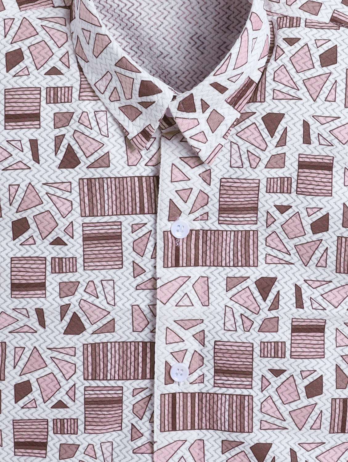 boys printed collarerd short sleeve shirt - 21970871 -  Standard Image - 3