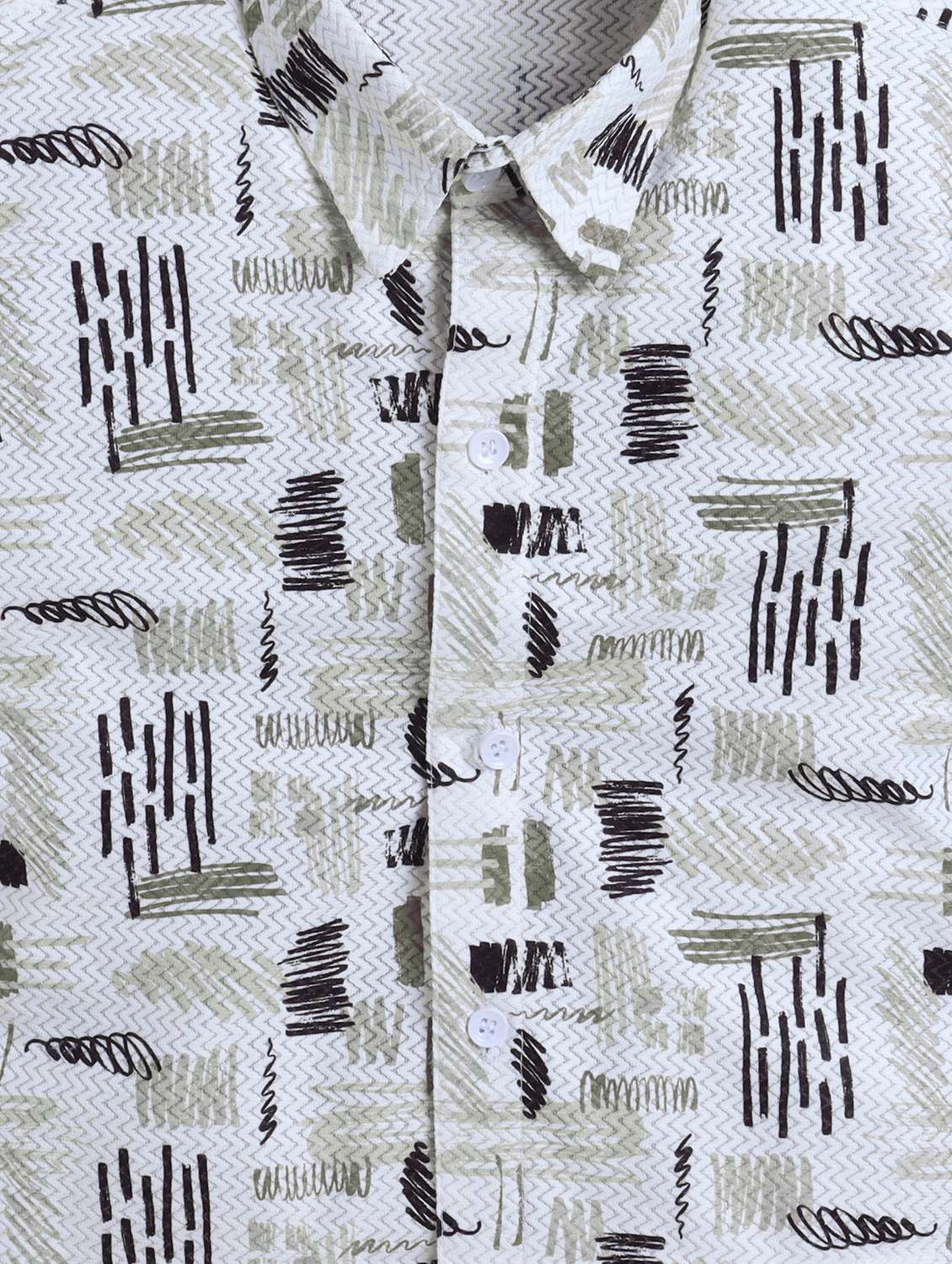 boys printed collarerd short sleeve shirt - 21970873 -  Standard Image - 3