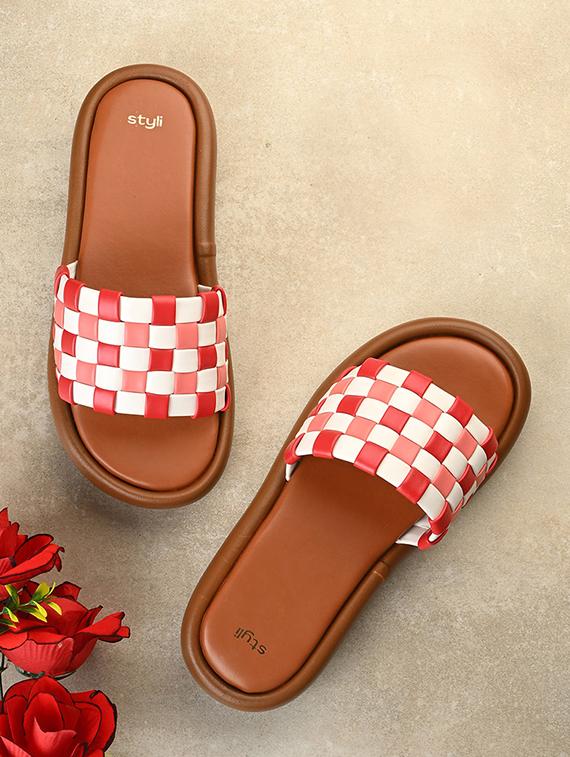 women multi colored slip on sandal - 21970878 - Zoom Image - 0