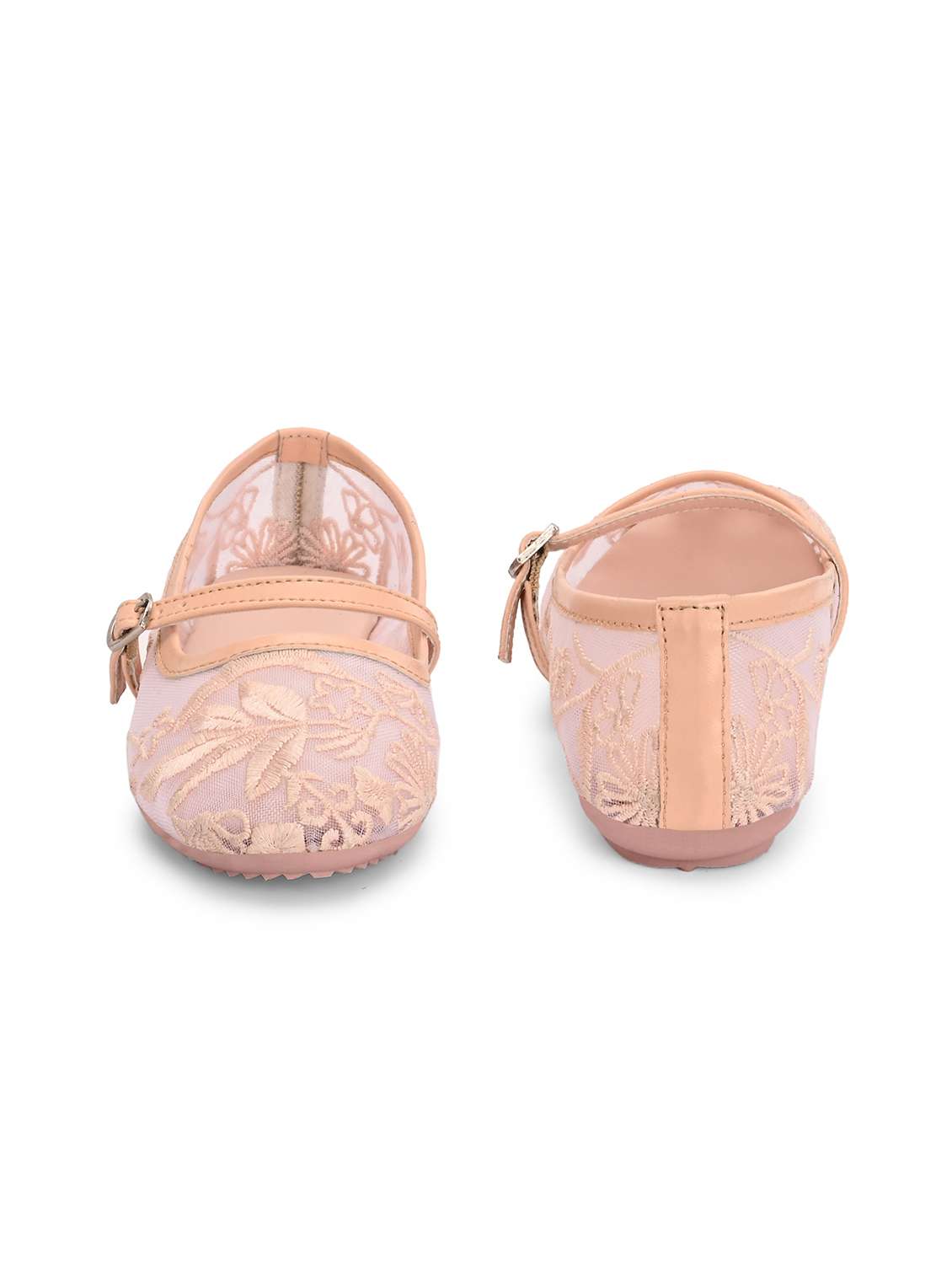 women peach slip on ballerina - 21970883 -  Standard Image - 3
