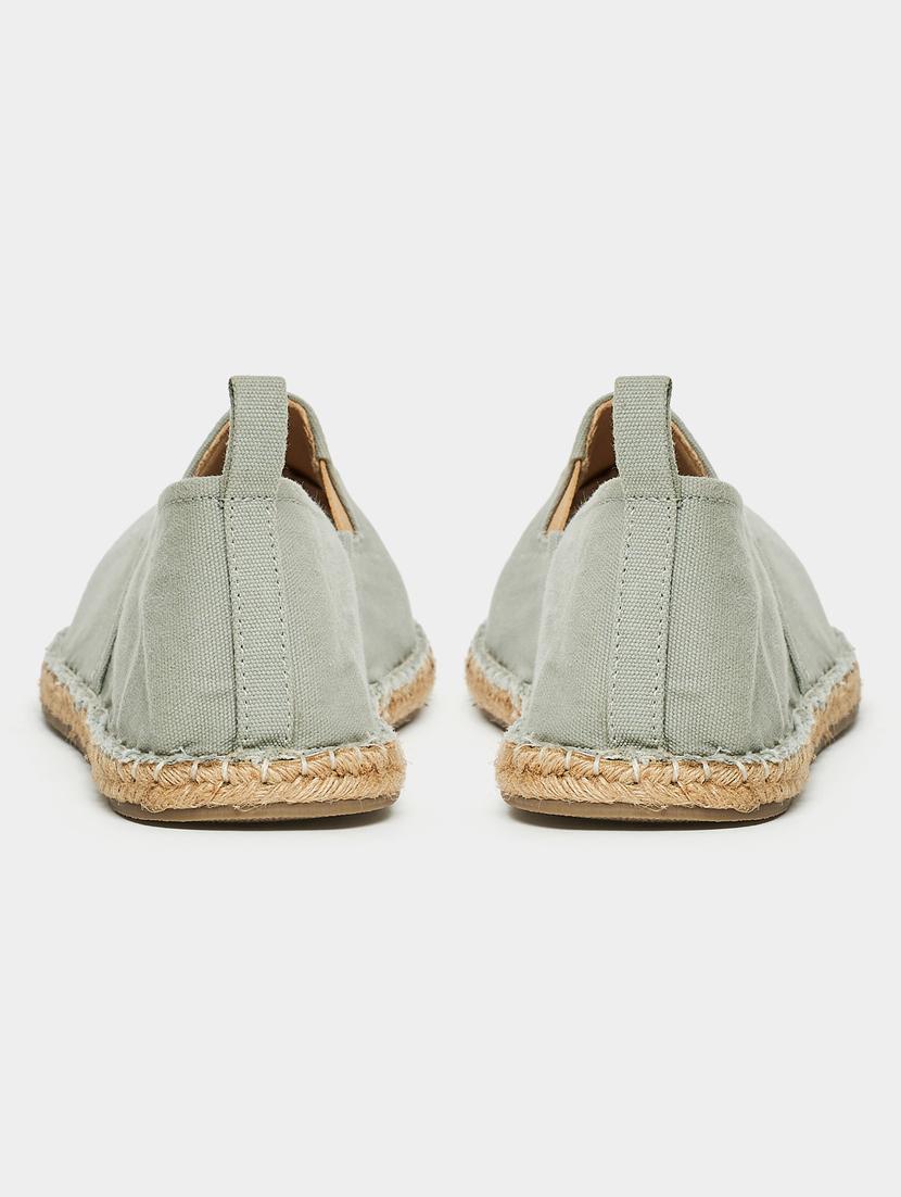 men grey slip on espadrille - 21970900 - Standard Image - 3