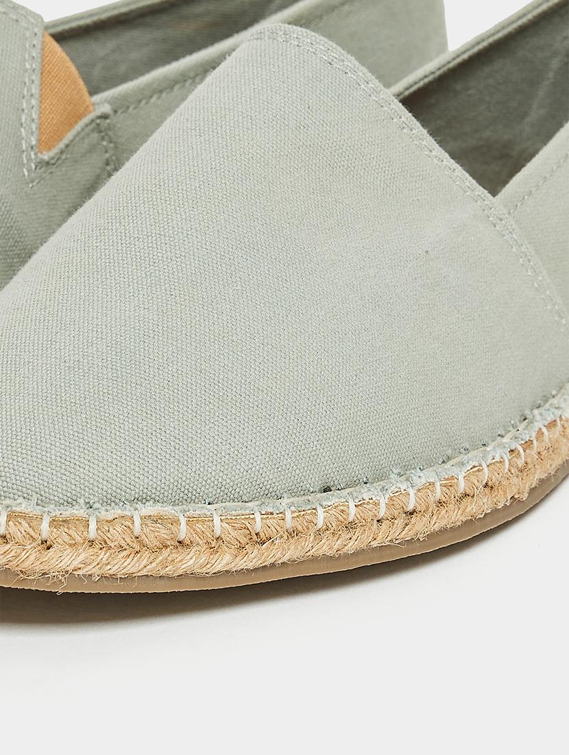 men grey slip on espadrille - 21970900 - Standard Image - 5