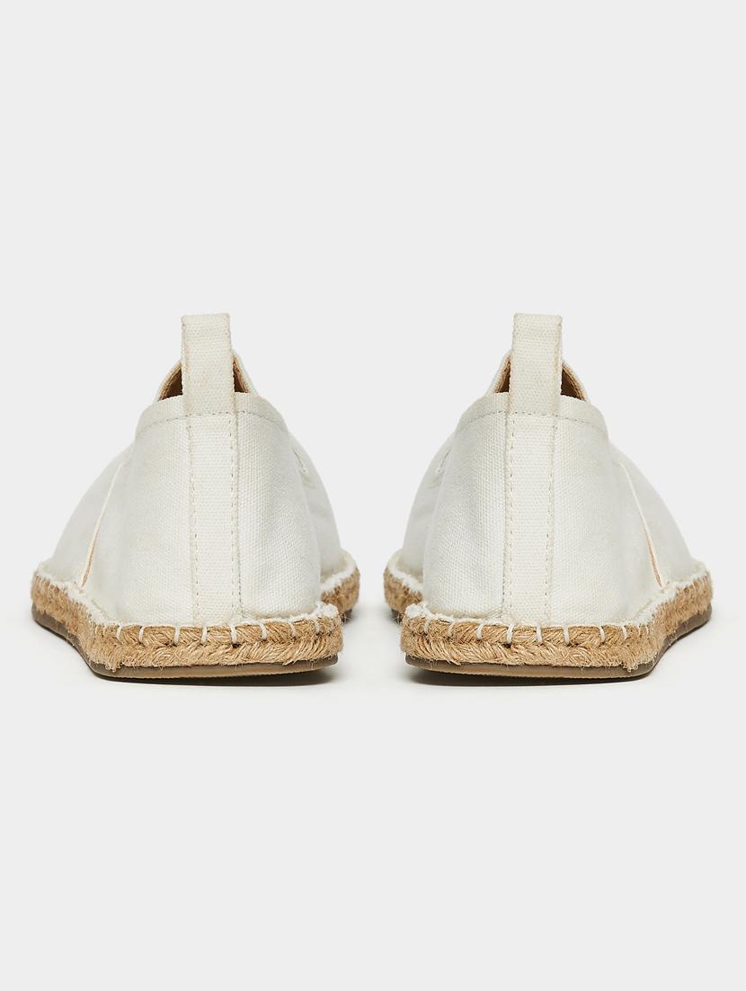 men white slip on espadrille - 21970901 - Standard Image - 3