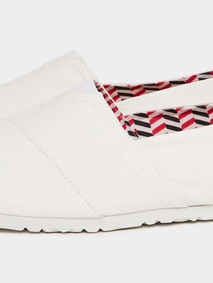 men white slip on espadrille - 21970903 - Standard Image - 5
