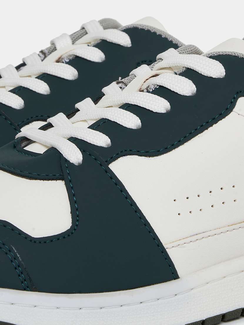 men color block lace up sneaker - 21970908 -  Standard Image - 5