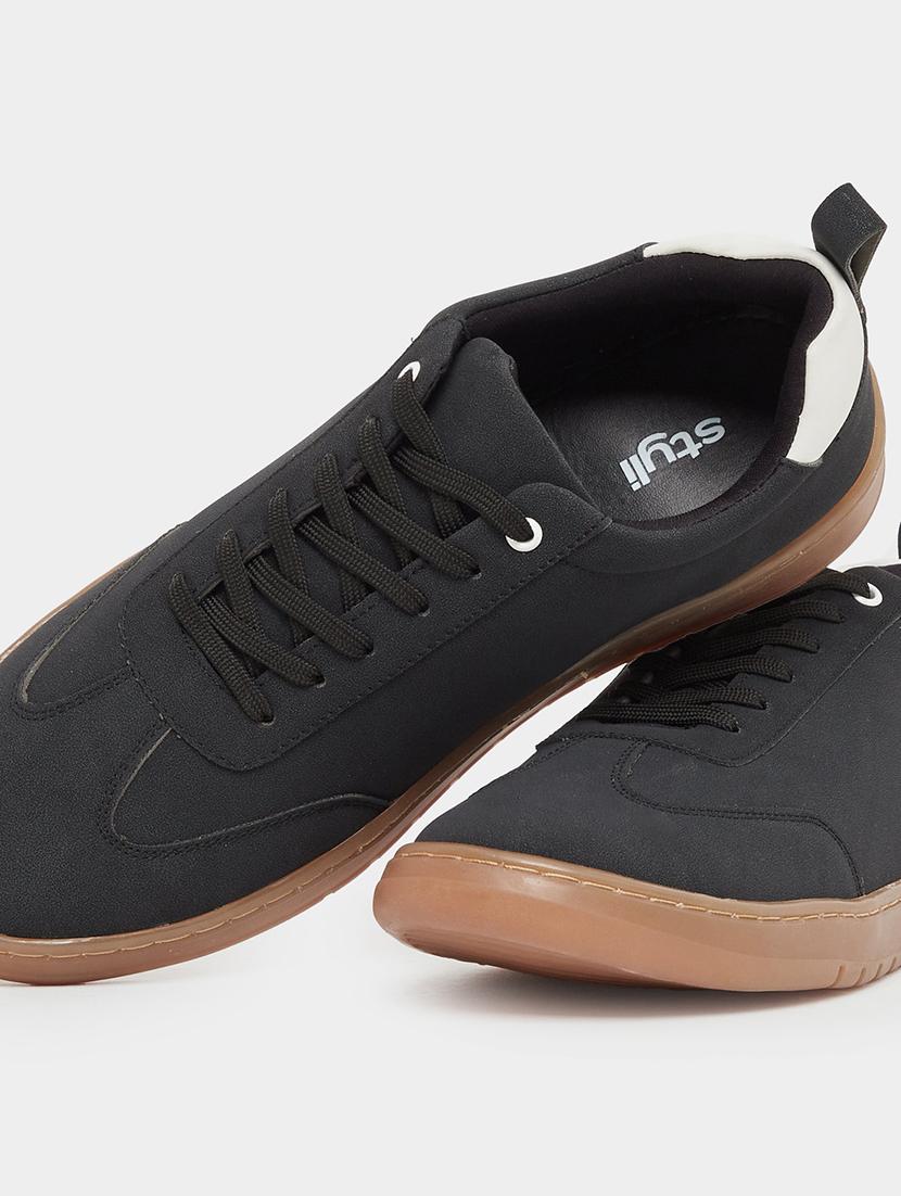 men black lace up sneaker - 21970911 - Standard Image - 5