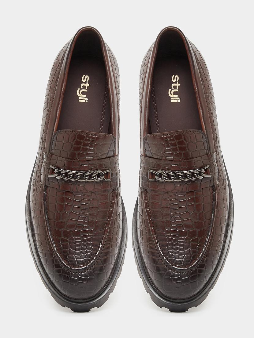 men slip on horsebit loafer - 21970922 - Standard Image - 3