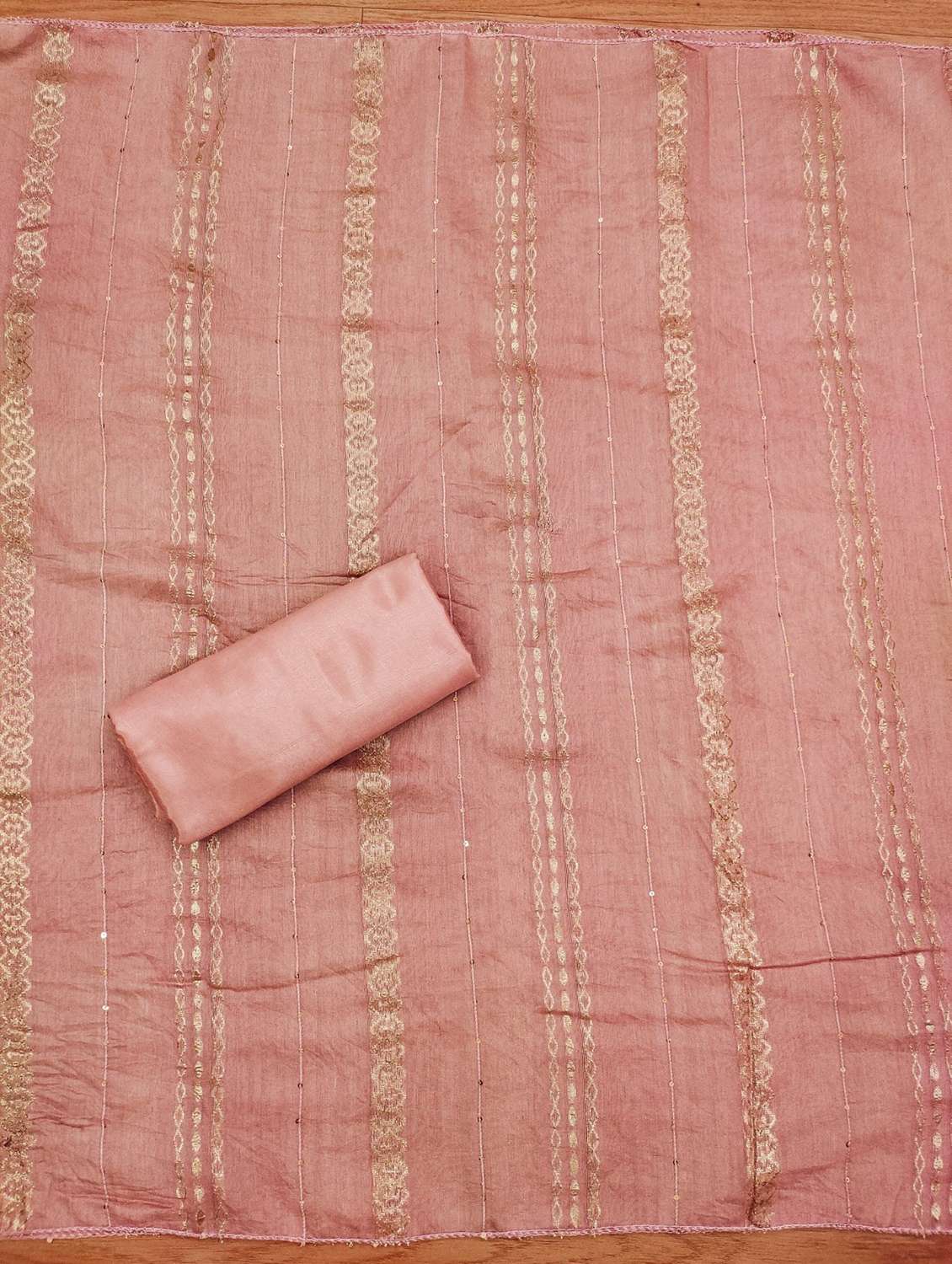 women embroidered unstitched suit set - 21971150 -  Standard Image - 3