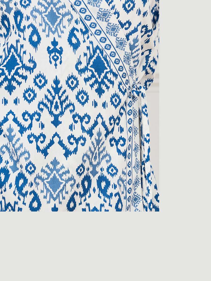 women printed top and trouser co-ord set - 21971206 -  Standard Image - 5