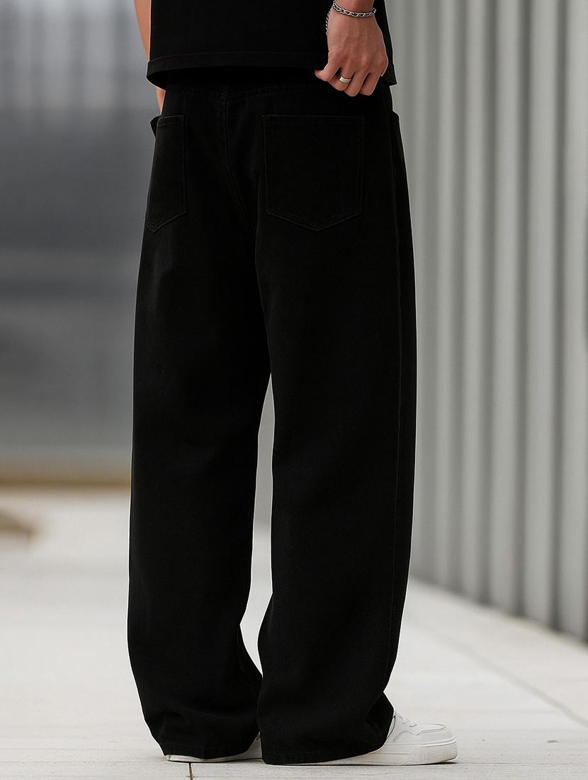 black denim jeans - 21971208 - Standard Image - 3