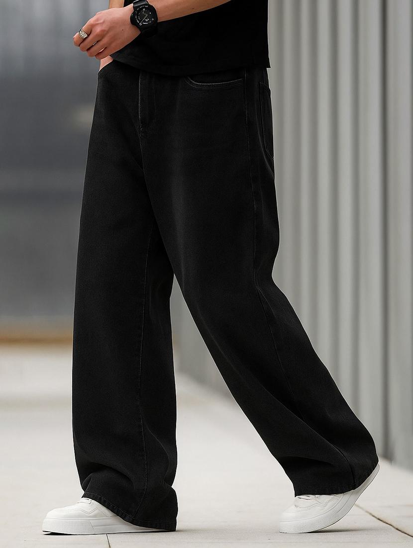 black denim jeans - 21971208 - Standard Image - 5