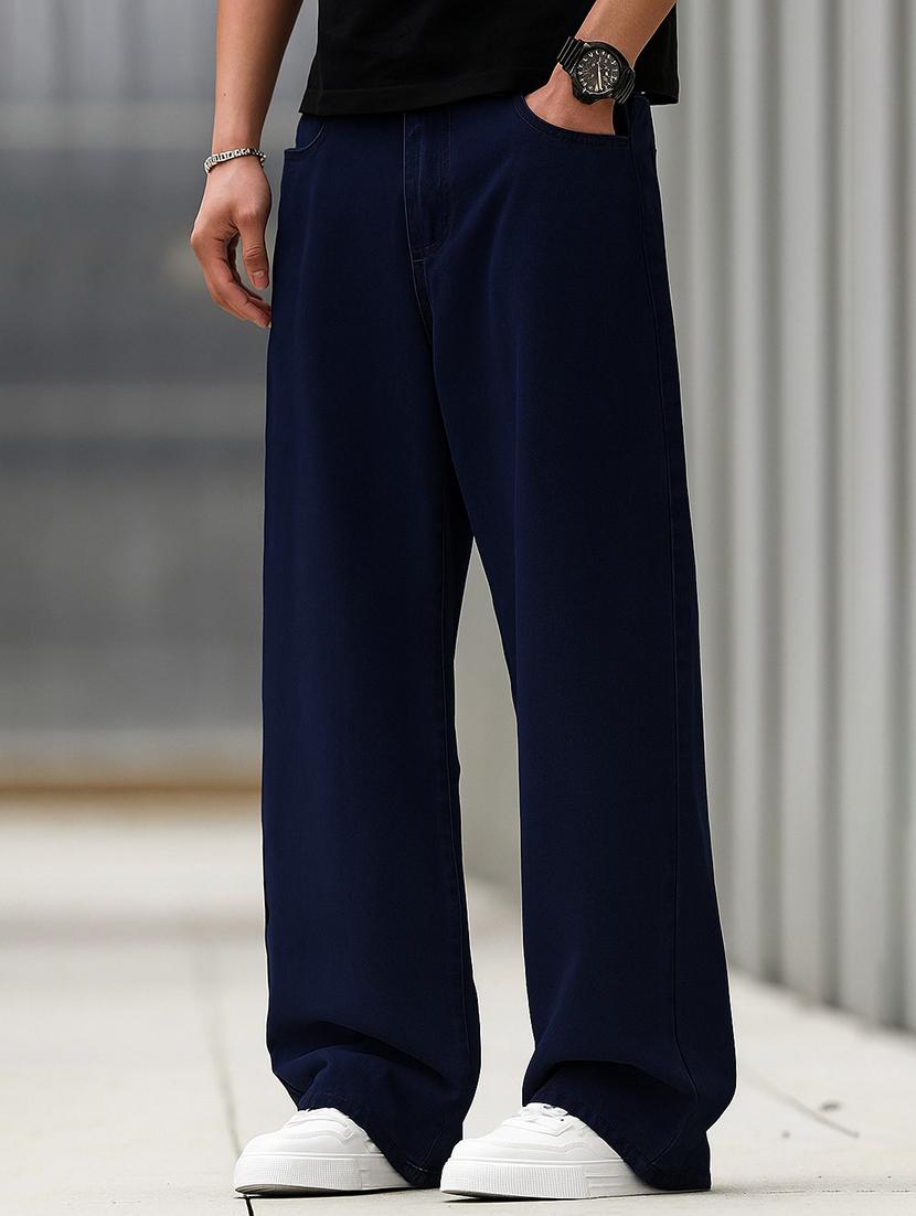 navy blue denim jeans - 21971210 -  Zoom Image - 0