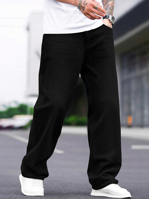 black denim jeans - 21971213 - Standard Image - 0