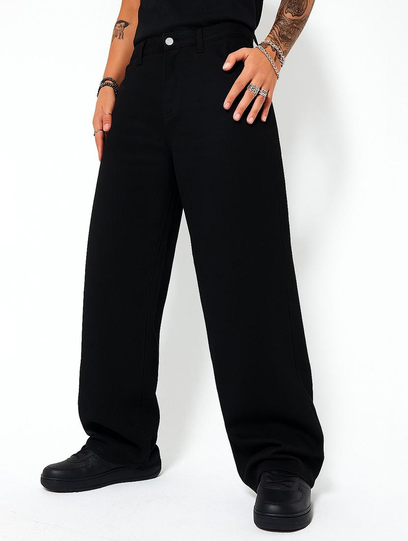 black denim jeans - 21971218 - Standard Image - 3