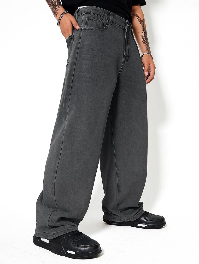 grey denim jeans - 21971221 - Standard Image - 5