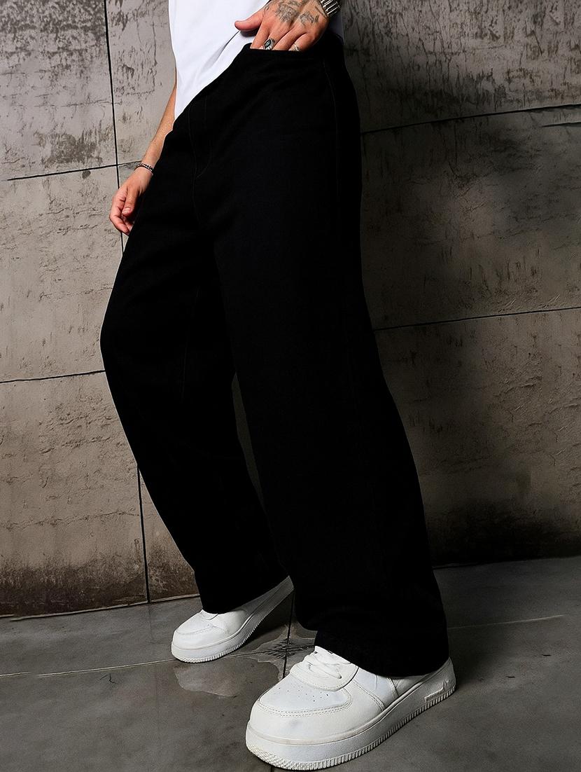 black denim jeans - 21971223 - Standard Image - 5