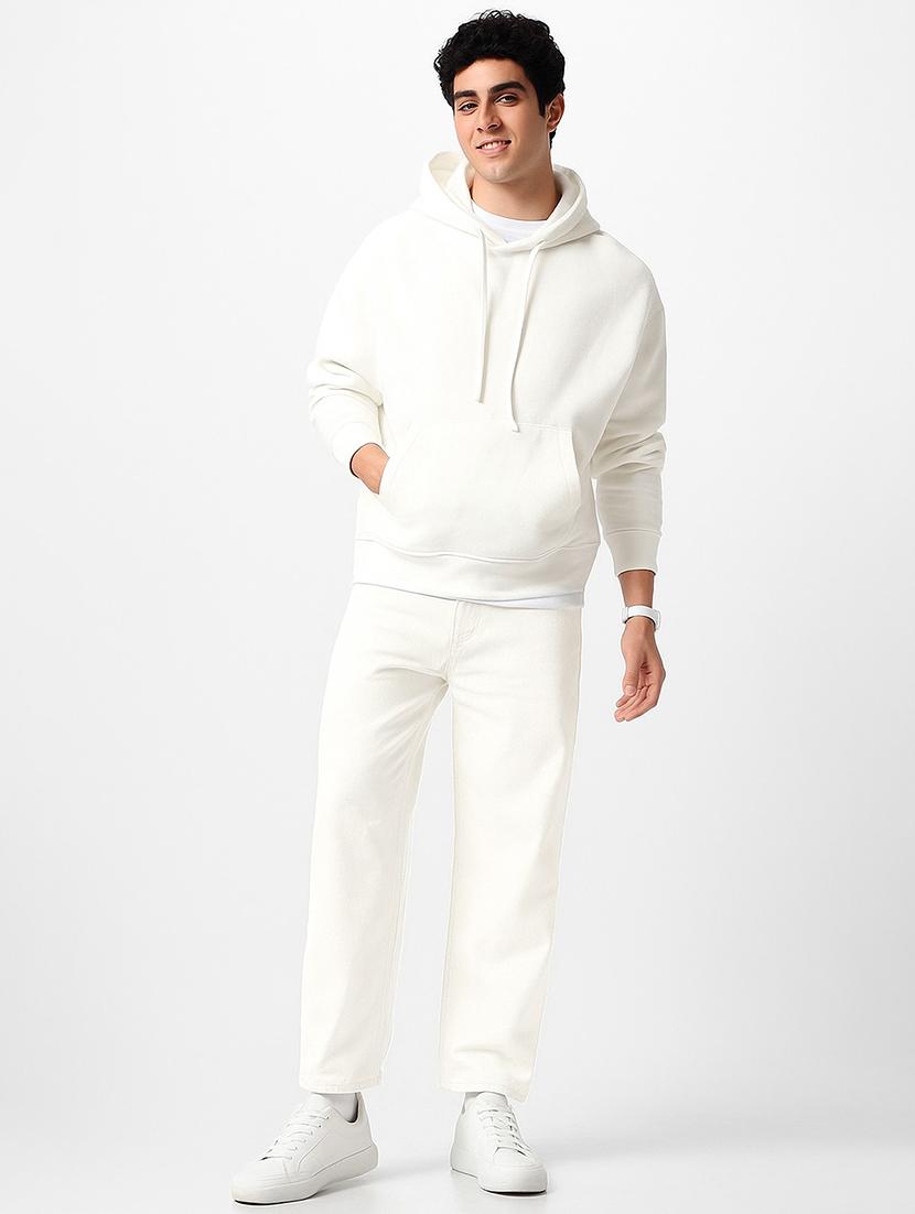 men plain mid rise full length straight fit jeans - 21971249 - Standard Image - 3