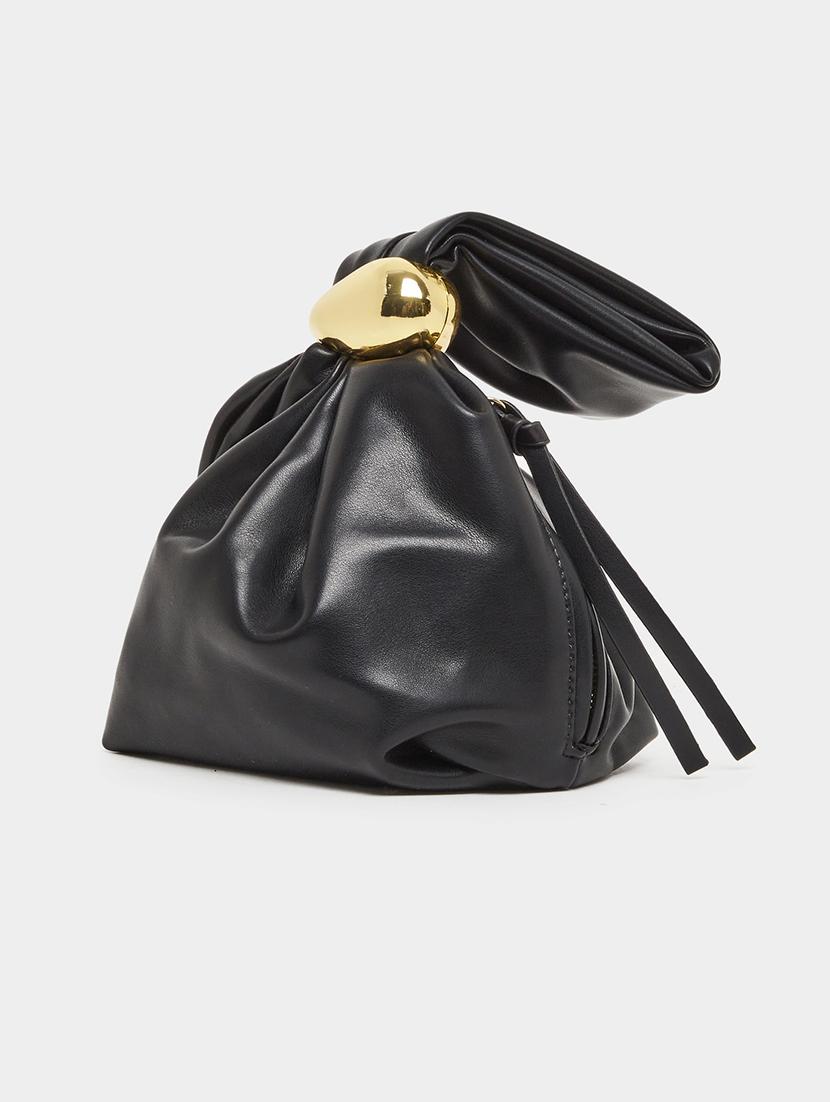 women black embellished pu handbag - 21971424 - Standard Image - 3