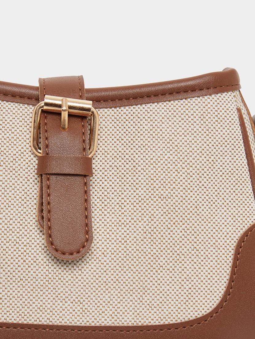 women color block sling bag with buckle - 21971484 - Standard Image - 5