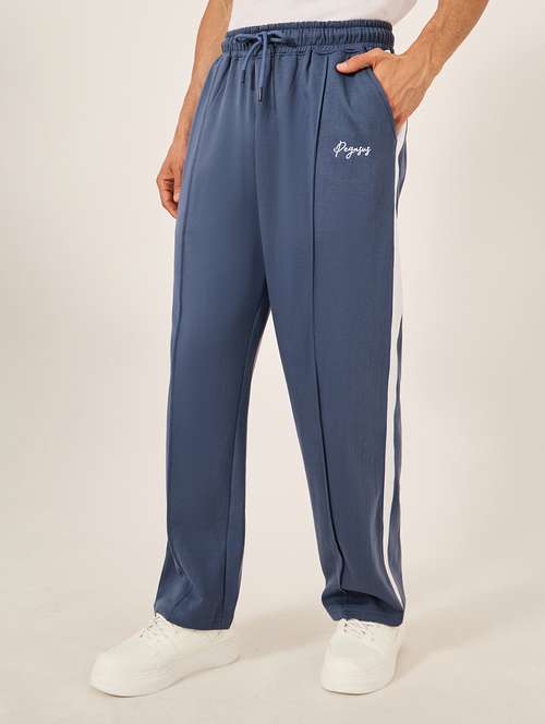 men tapered mid rise relaxed fit track pant - 21971721 - Standard Image - 0