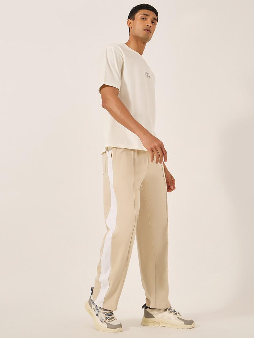 men tapered mid rise relaxed fit track pant - 21971749 - Standard Image - 3