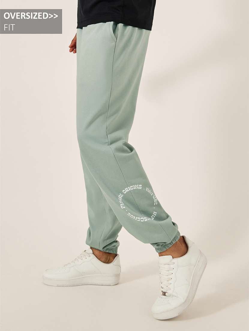 men printed mid rise relaxed fit jogger - 21971751 -  Zoom Image - 0