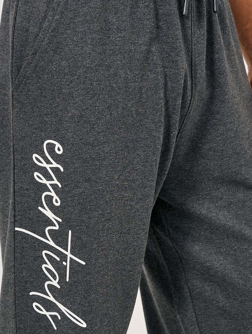 men printed mid rise relaxed fit jogger - 21971759 -  Standard Image - 3