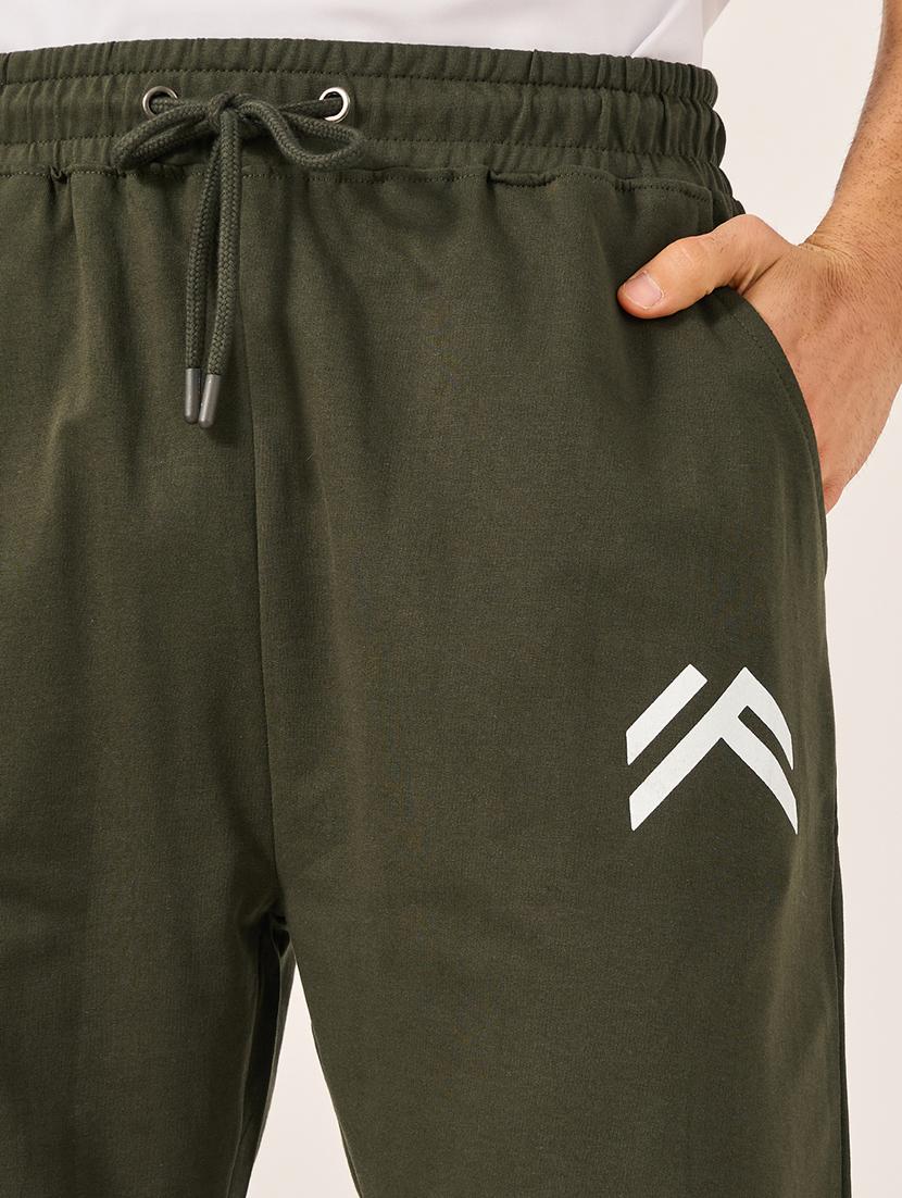 men printed mid rise relaxed fit jogger - 21971768 - Standard Image - 3