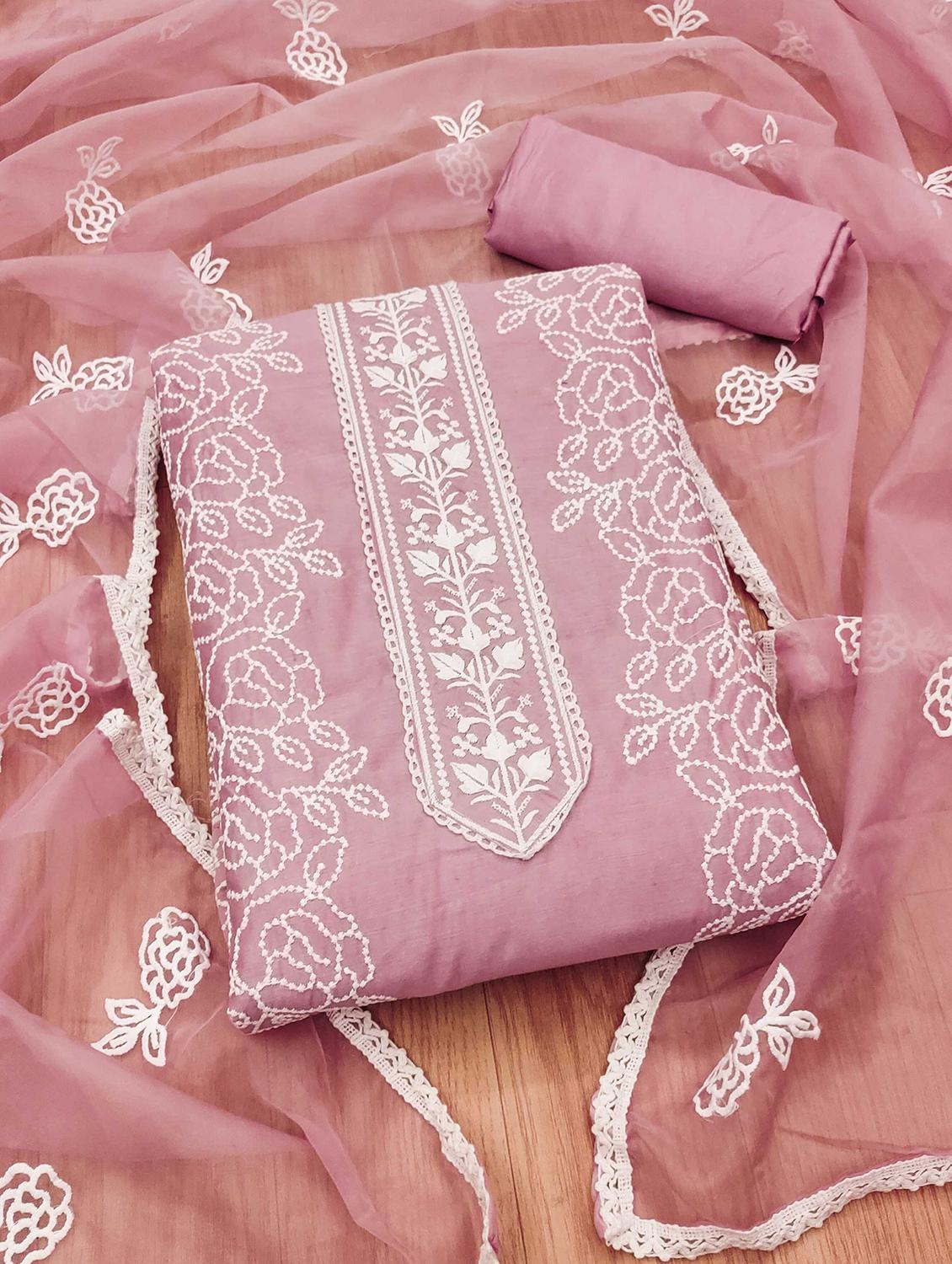 women embroidered unstitched suit set - 21971784 - Zoom Image - 0