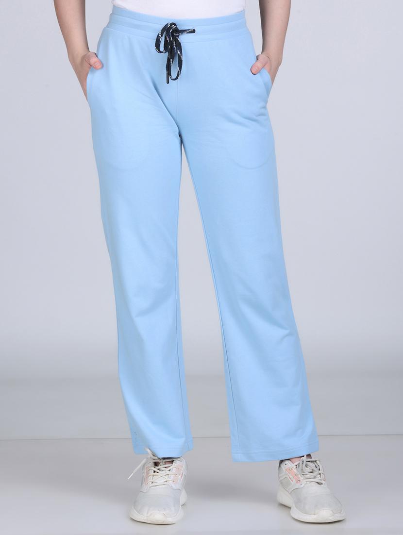 women solid mid rise regular fit track pant - 21971818 - Zoom Image - 0