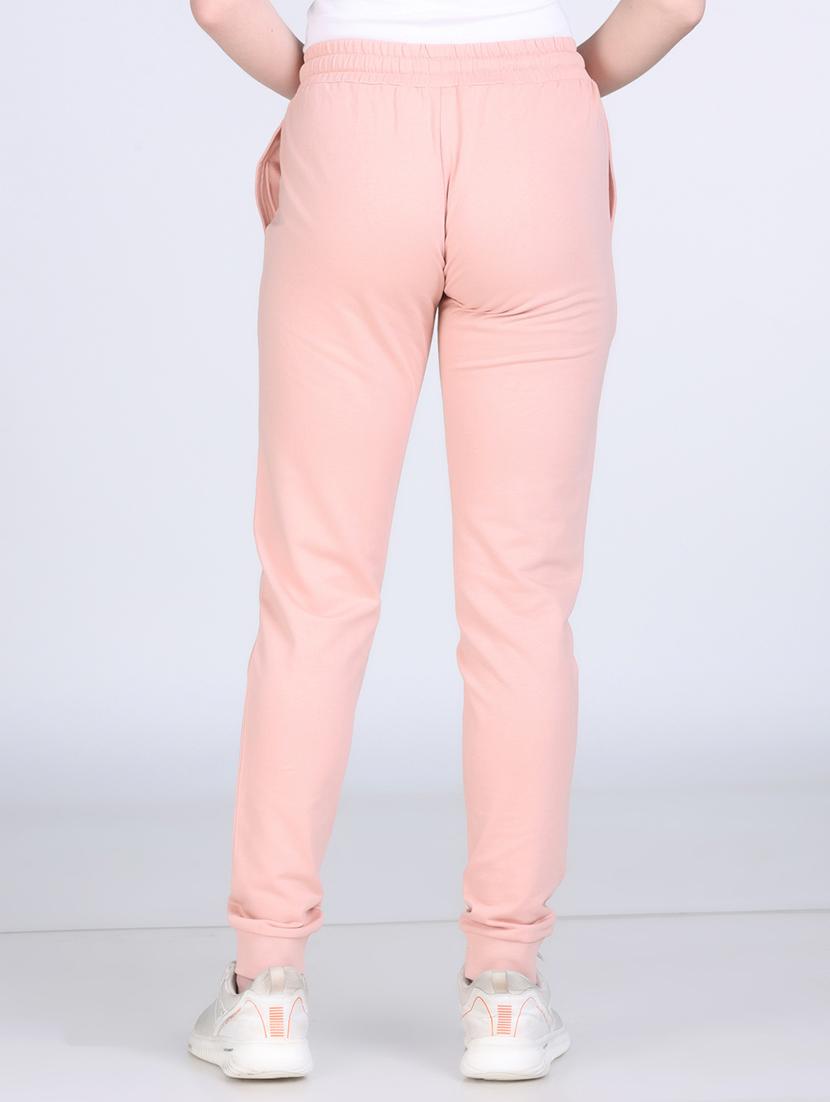 women solid mid rise slim fit jogger - 21971851 - Standard Image - 3