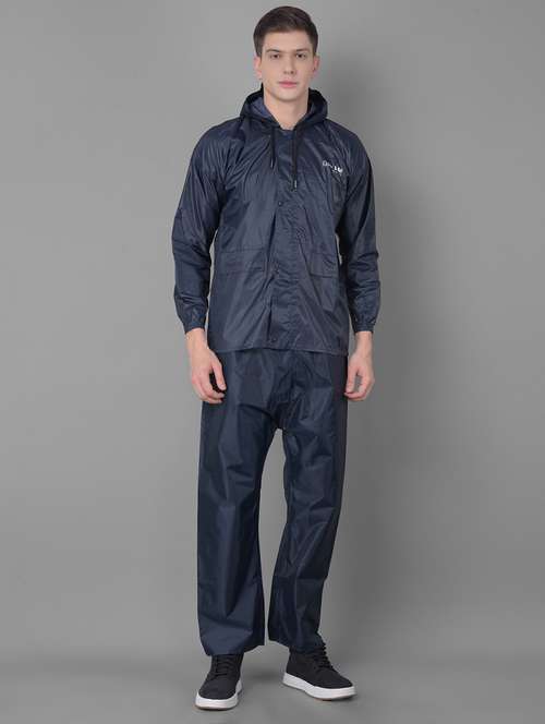 men solid long sleeve rain suit set  - 21971863 -  Standard Image - 0