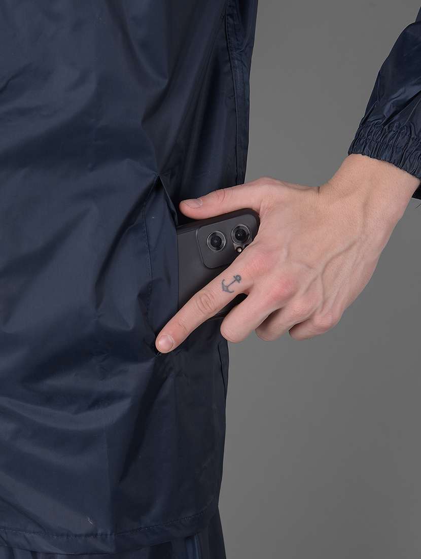 men solid long sleeve rain suit set  - 21971869 -  Standard Image - 5