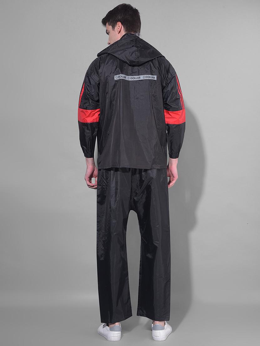 men striped long sleeve rain suit set - 21971879 - Standard Image - 3