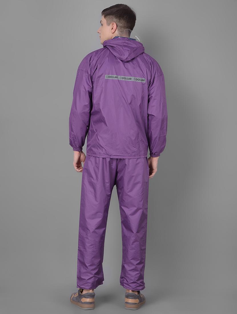 men solid long sleeve rain suit set - 21971882 - Standard Image - 3